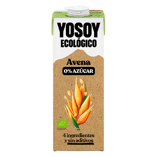 Bevanda di avena 0% zuccheri Bio Yosoy Ecologica 1 L
