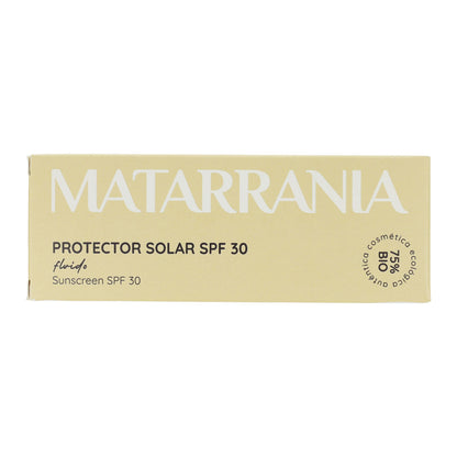 Matarrania Organic Fluid Sunscreen SPF 30, 100 ml