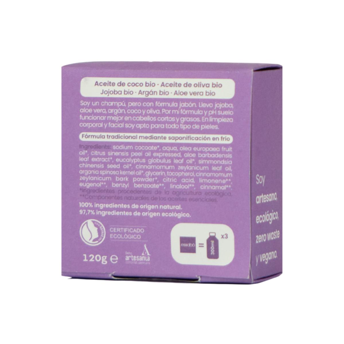 Eco vaste shampoo, 120 g Essabó