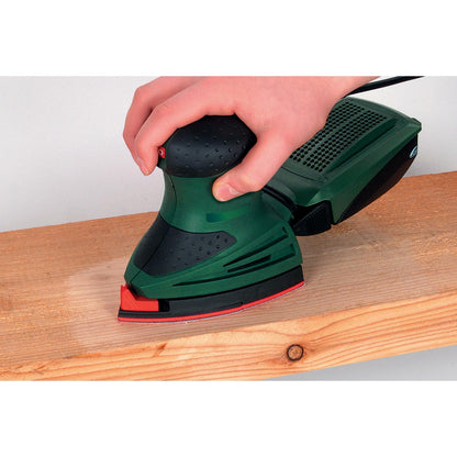 Fogli abrasivi adesivi per levigatrici multifunzione Wolfcraft 95 mm 80