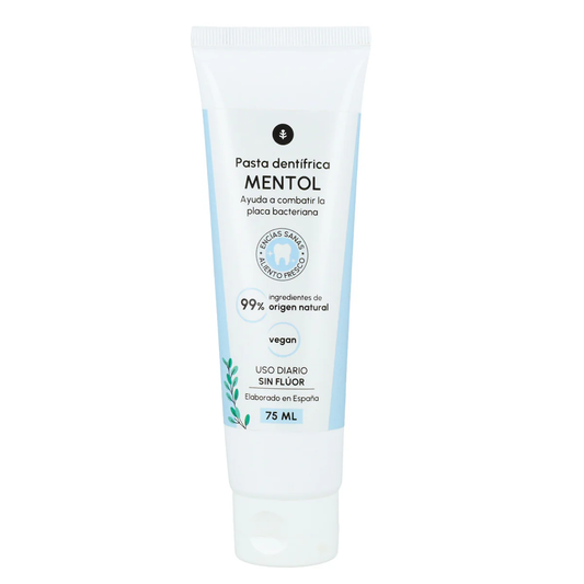 Dentifricio senza fluoro al mentolo Planeta Huerto 75 ml