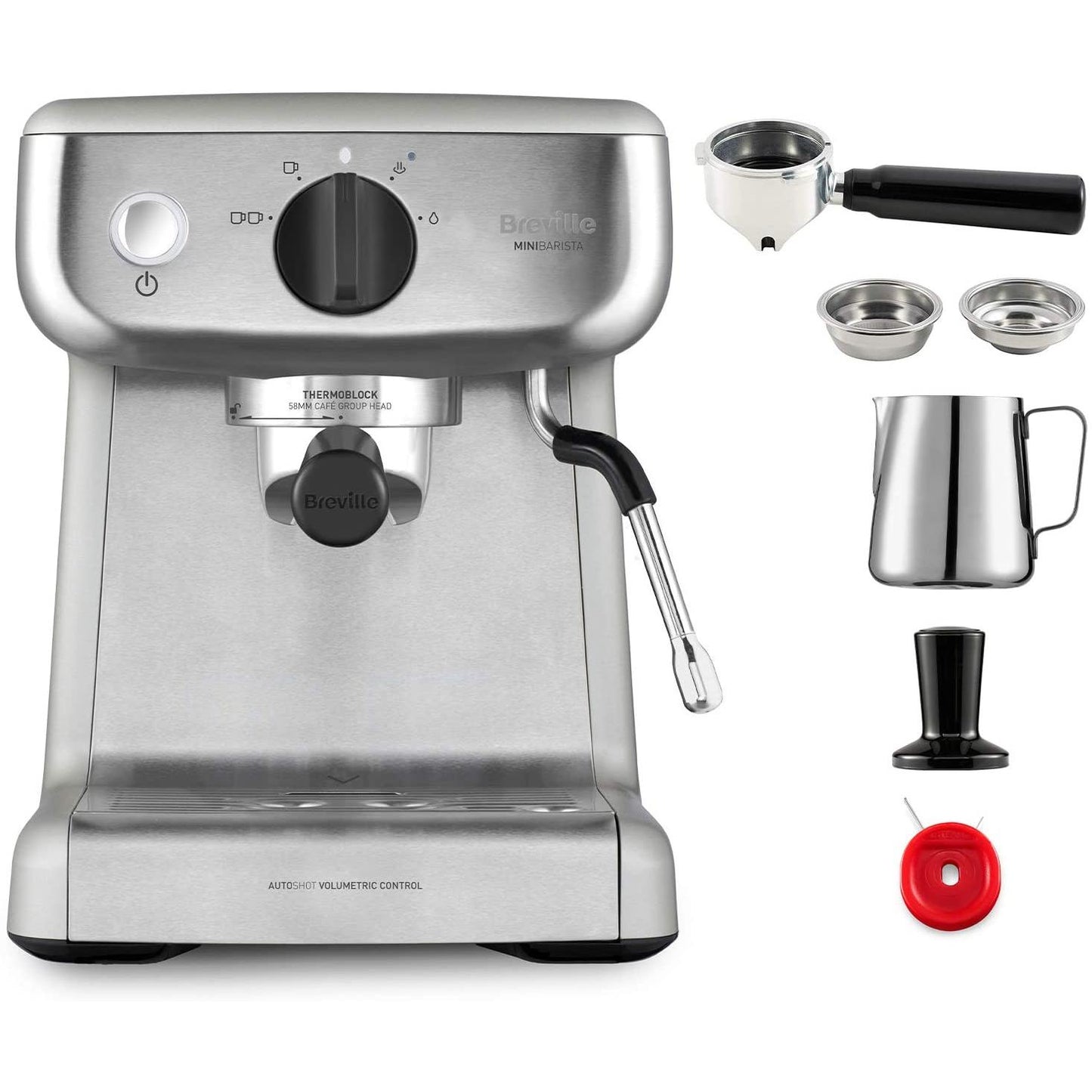 Breville Mini Barista Cafetera Expresso 15 Bares (Reacondicionado)