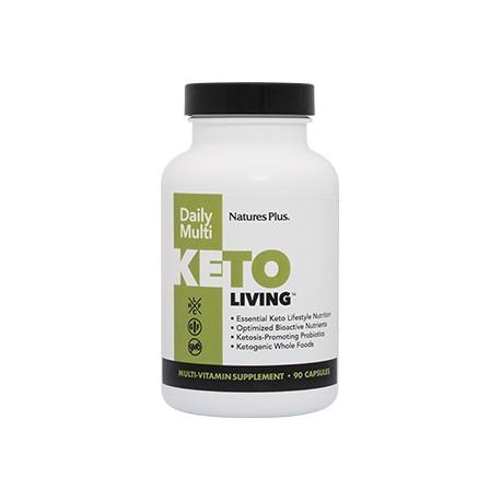 Keto Living Daily Multi, Nature's Plus 90 Kapseln