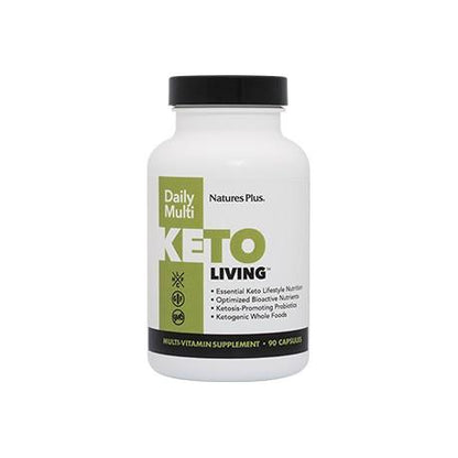 Keto Living Daily Multi, Nature's Plus 90 Kapseln