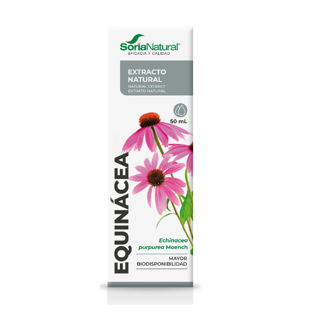 Echinacea-Extrakt Soria Natural, 50 ml