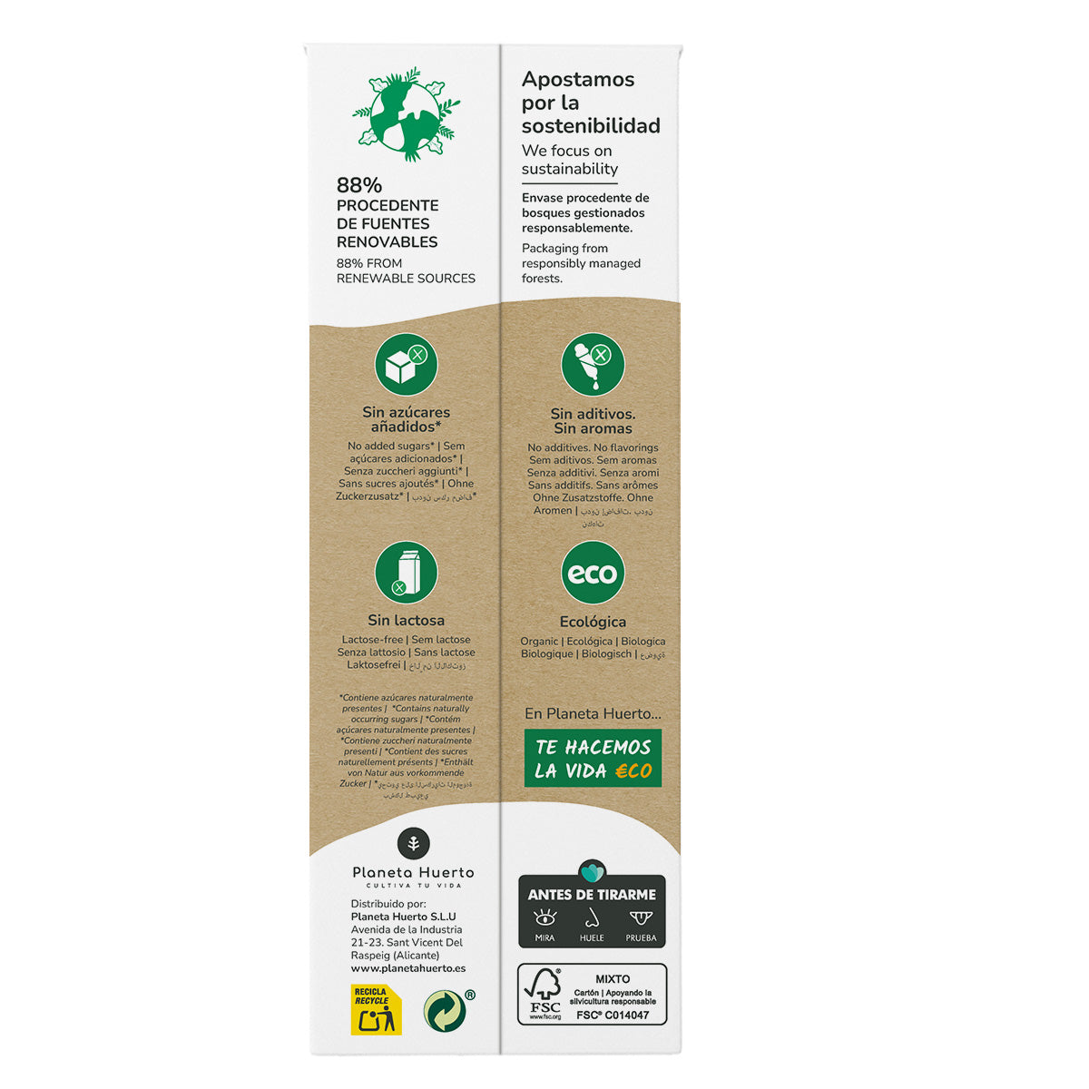 Haverdrank ECO Planet Garden Haverdrank 1L