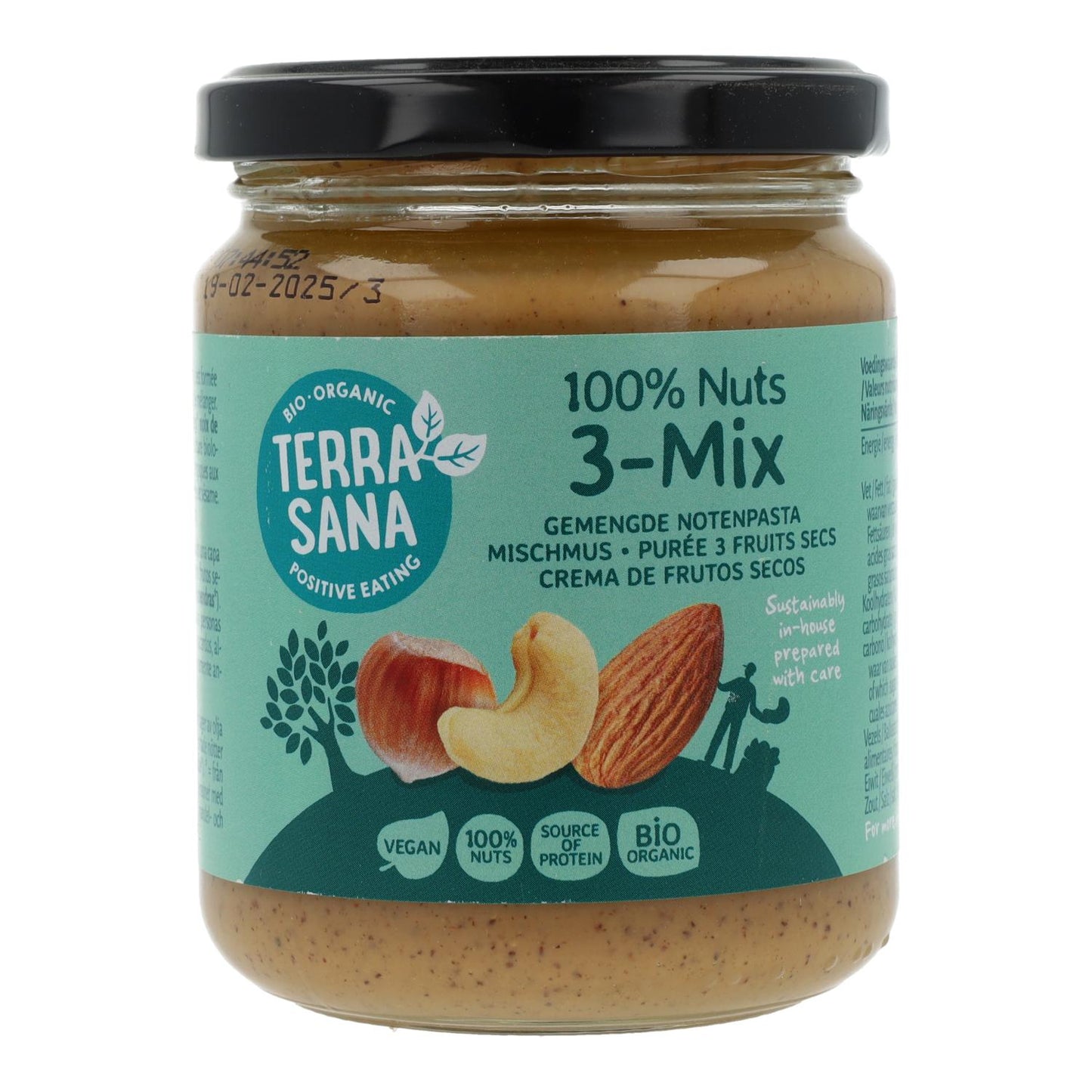 3-Mix Nut Cream (peanut-free) Terrasana 250g