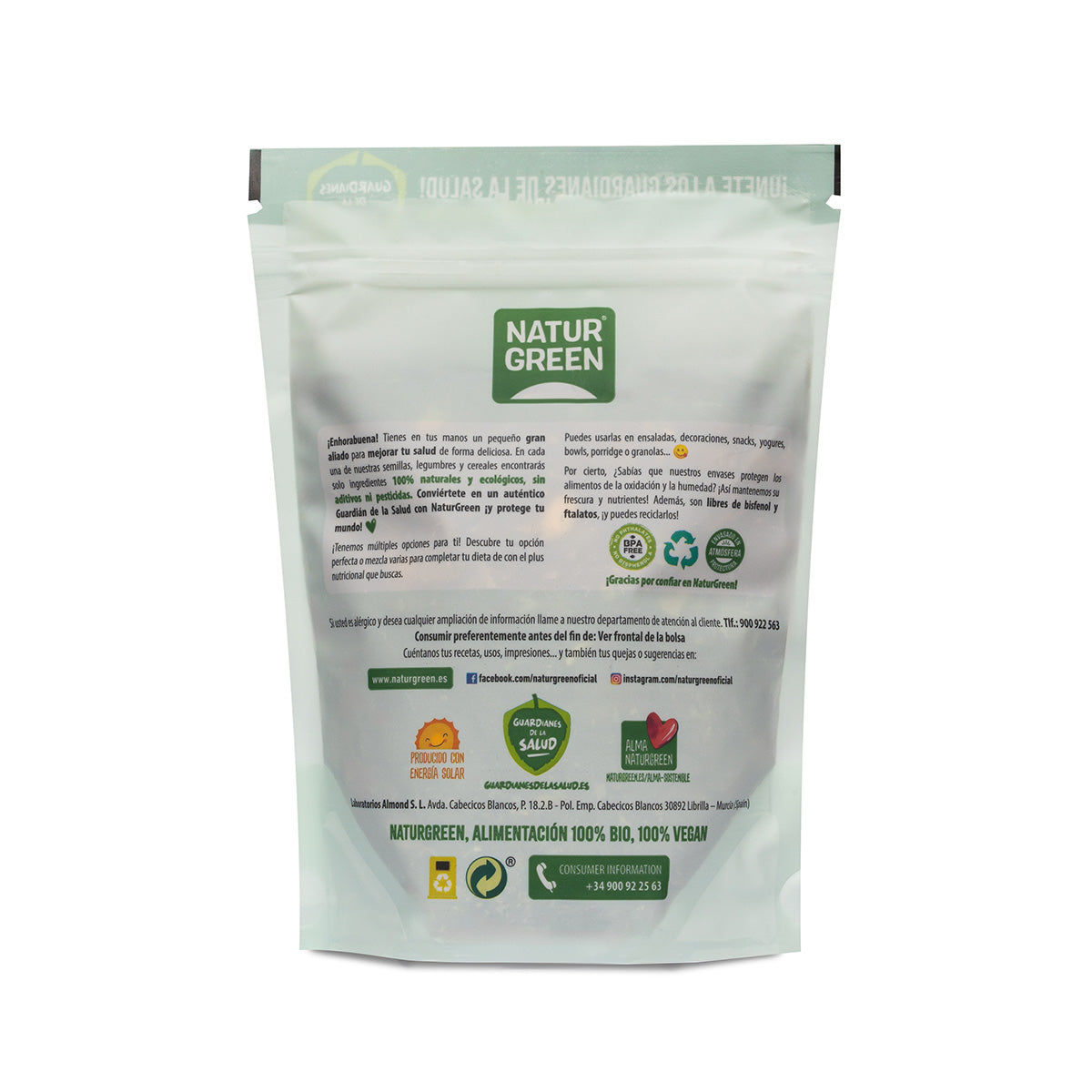 Naturgreen Bio-Kürbiskerne 350 g