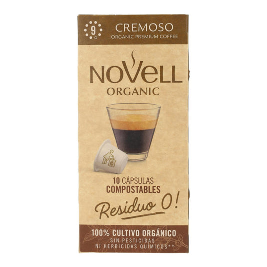 Capsules compostables de café crémeux pour Nespresso, 10 unités