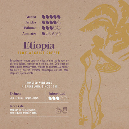 Caffè in grani Ethiopia Novell 500 g