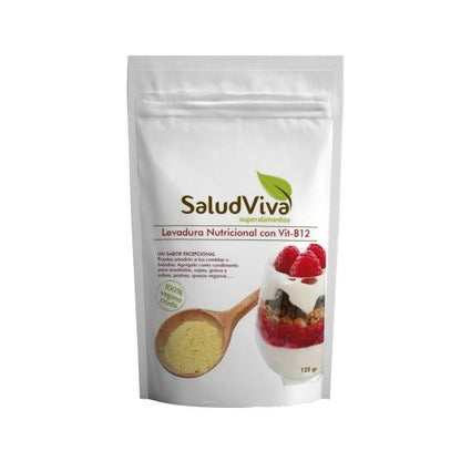 Näringsjästpulver med vitamin B12 Salud Viva, 125 g