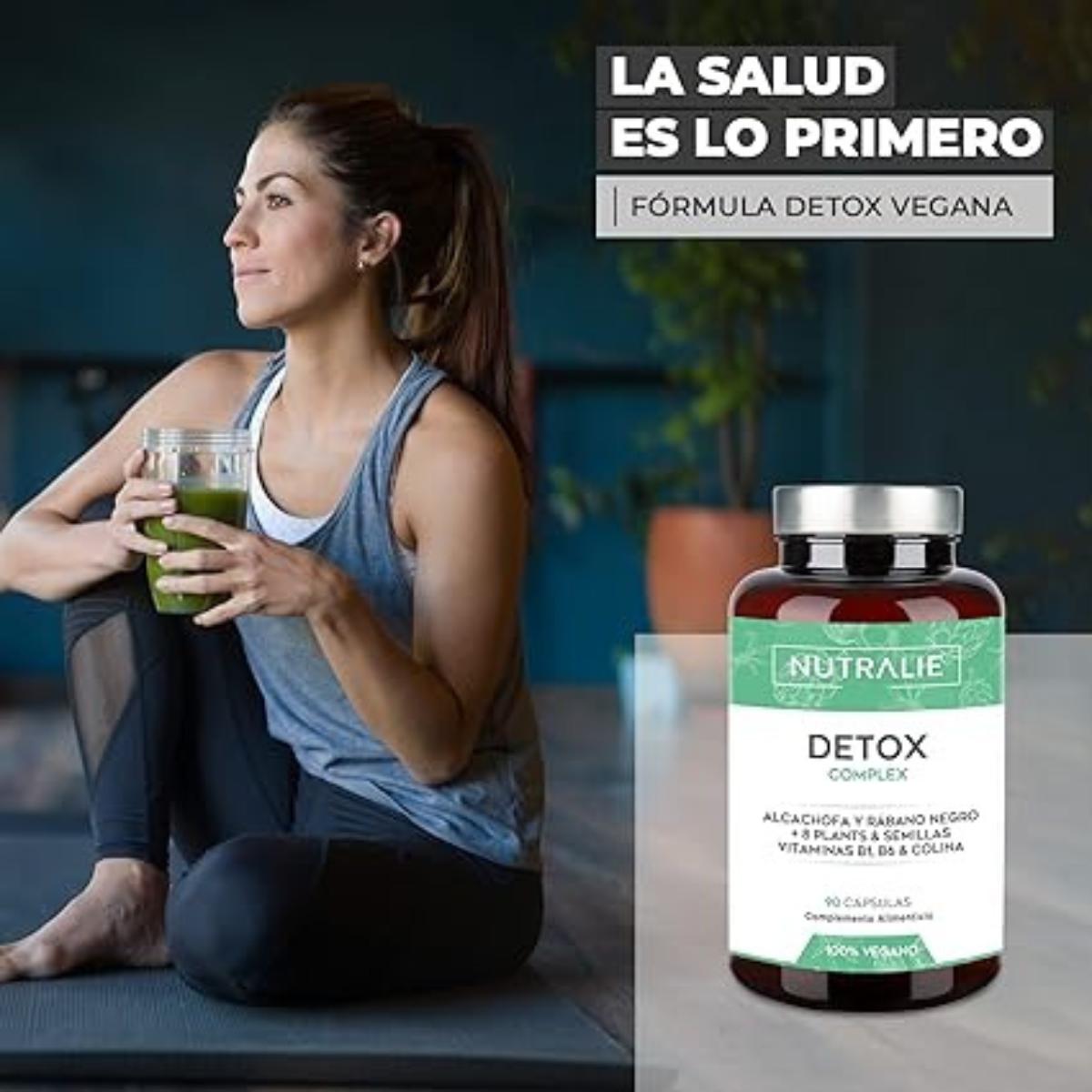 Nutralie Detox complex con vitamine B1 + B6 e colina 90 capsule
