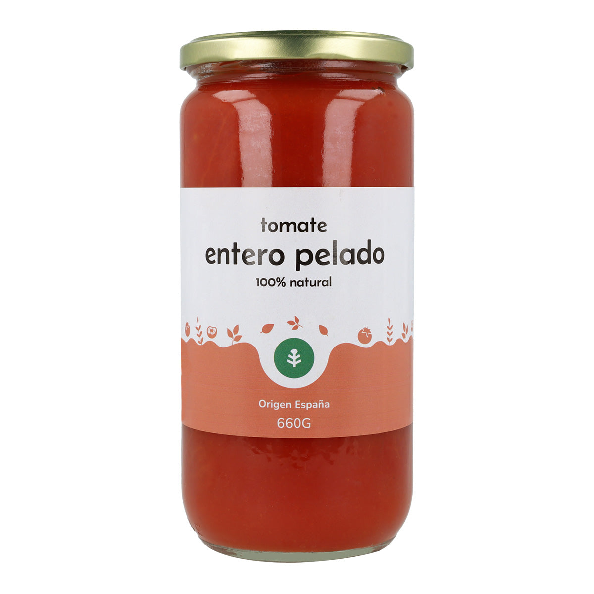 Tomate pelée entière ECO Planeta Huerto 660 g