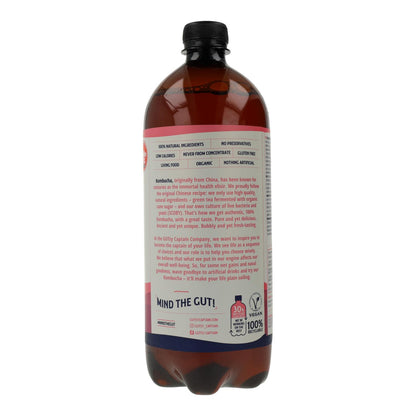 Napój Kombucha BIO malinowy Captain Kombucha 400 ml