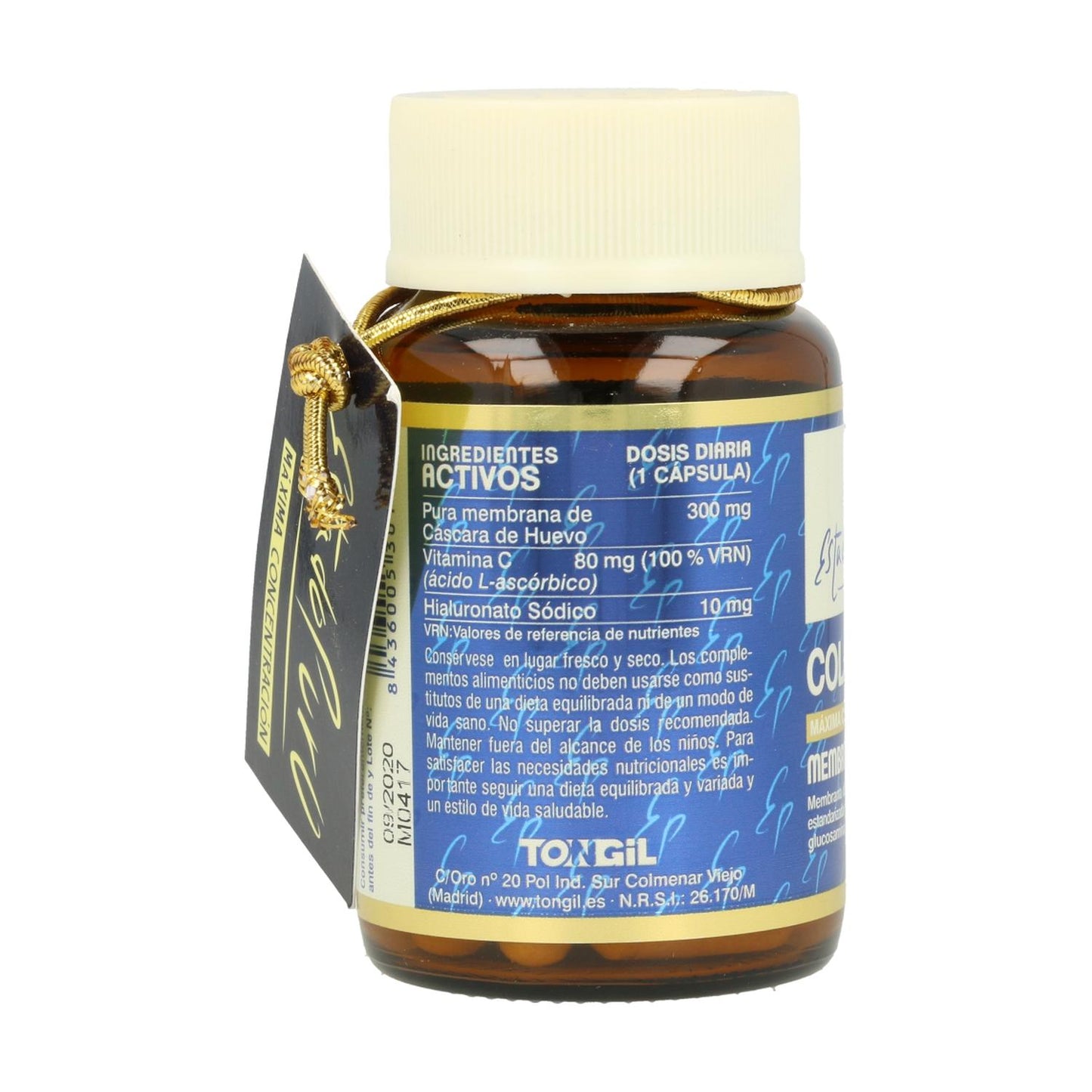 Ren kollagen från äggmembran Tongil 30 kapslar