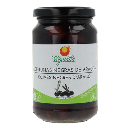 Olives noires Vegetalia d'Aragon 220 g
