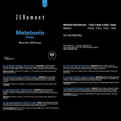 Melatonina w kroplach Zenement, 50 ml