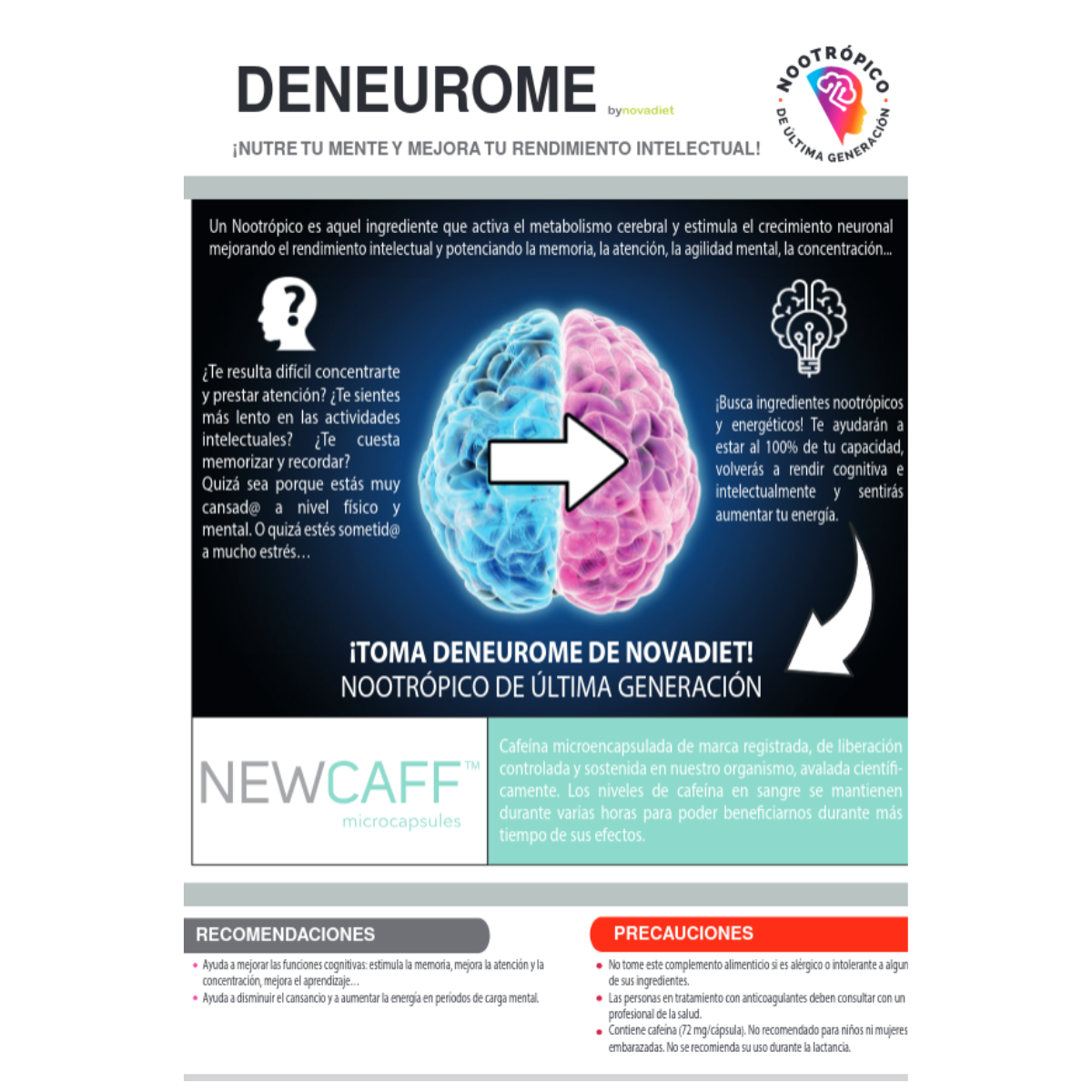 Deneurome Novadiet 30 capsules