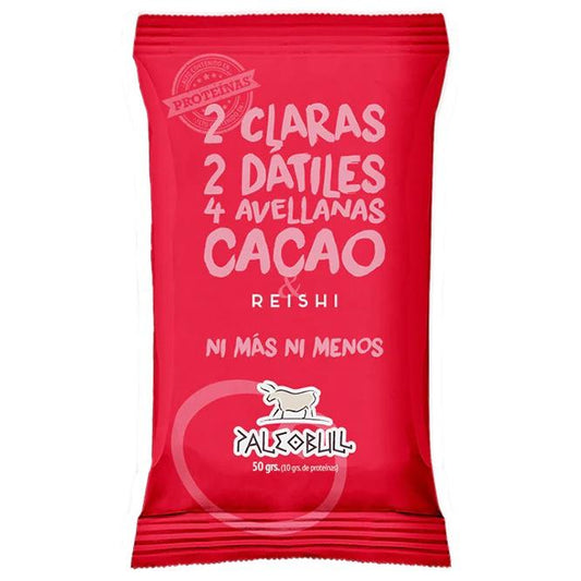 Barretta energetica con datteri, nocciole, Reishi e cacao PaleoBull, 50 g