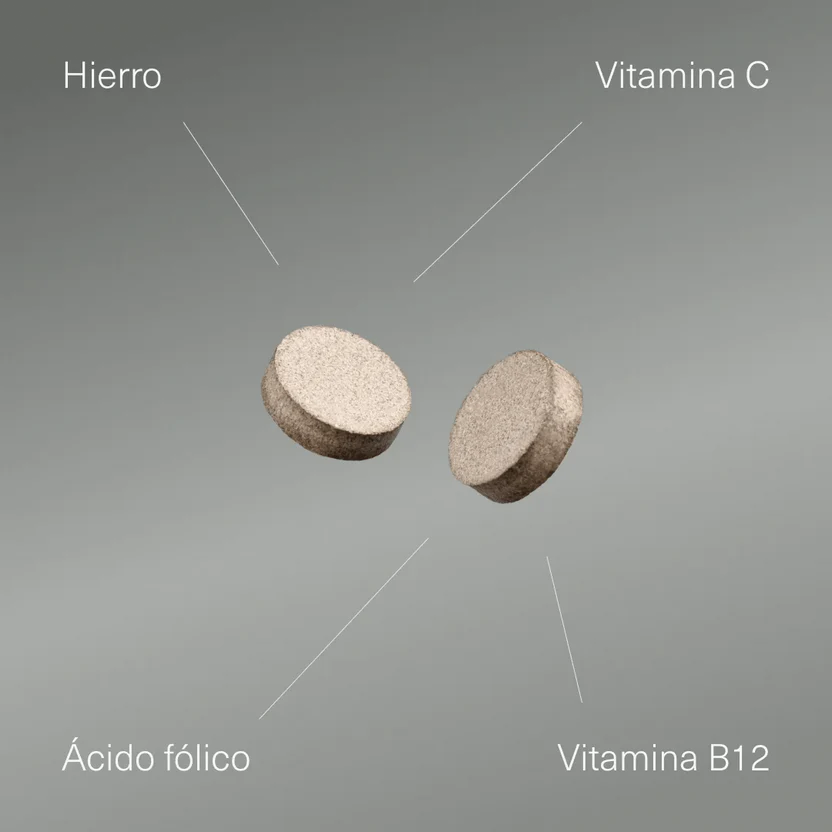 Iron Supplement 28 mg + Vitamin C, B12 and Folic Acid Aldous Bio 400 Tablets