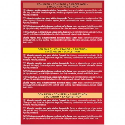 GOURMET Mon Petit van gevogelte Multipack 6 x 50 g