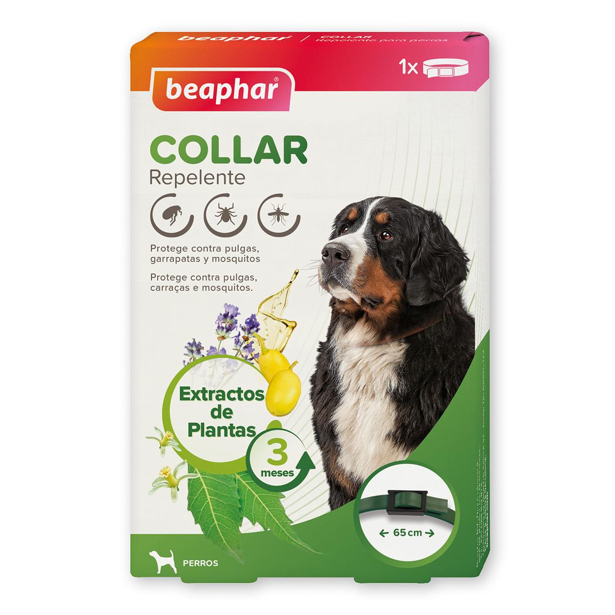 Collier répulsif Bio Band pour chiens Beaphar 65 cm