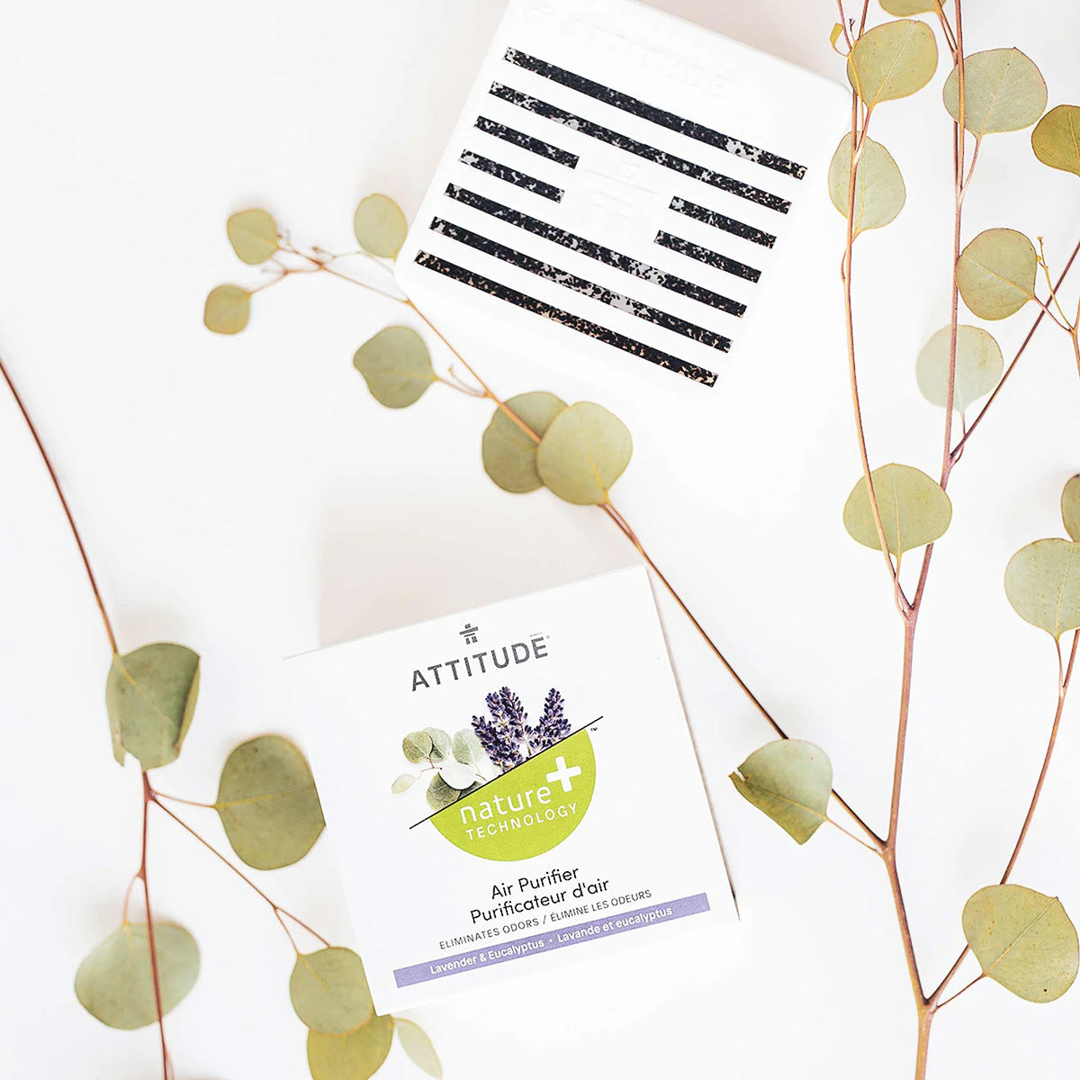 Purificateur naturel Attitude Eucalyptus et Lavande 227 g