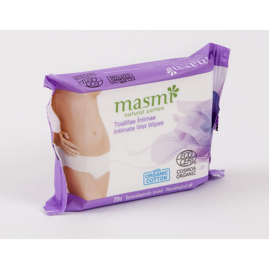 Masmi feminine intimate wipes, 20 units