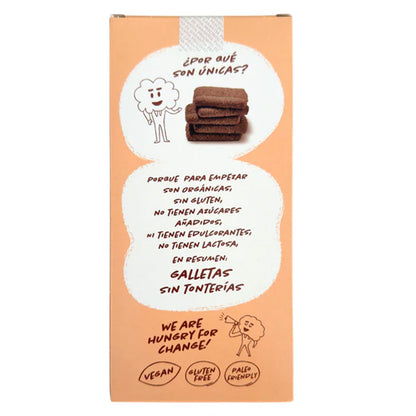 BIO-Kekse mit Kakao- und Orangengeschmack Natruly 125 g
