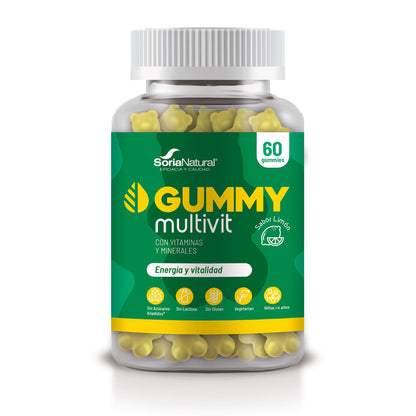 Multivitamintabletter, Soria Natural, 60 tabletter