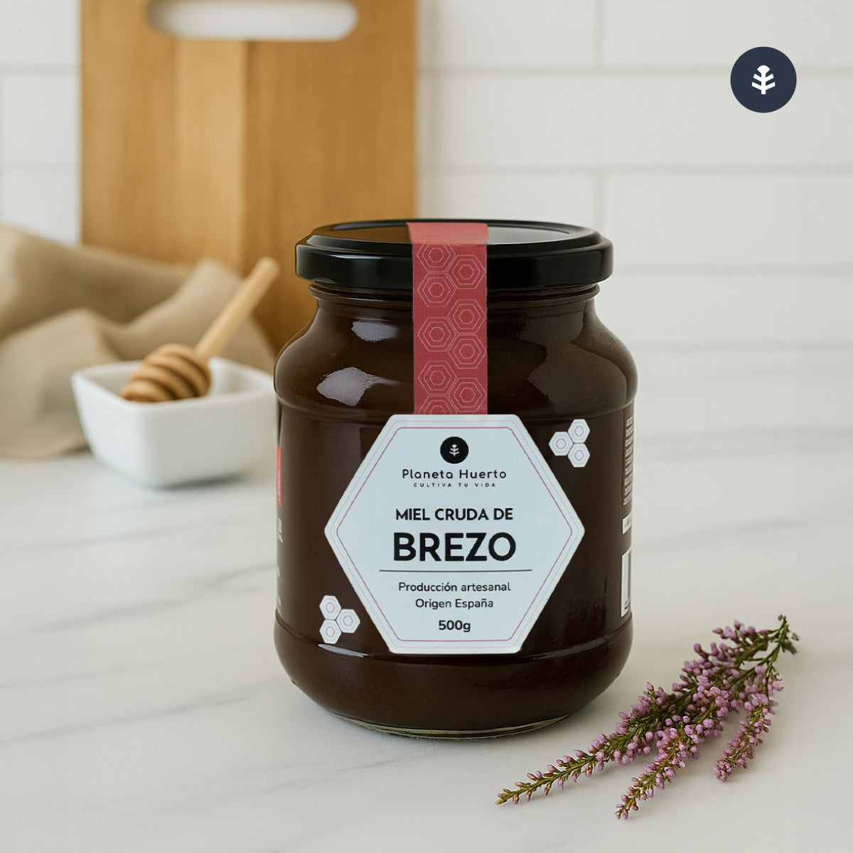 Miele di erica grezzo Planeta Huerto 500 g