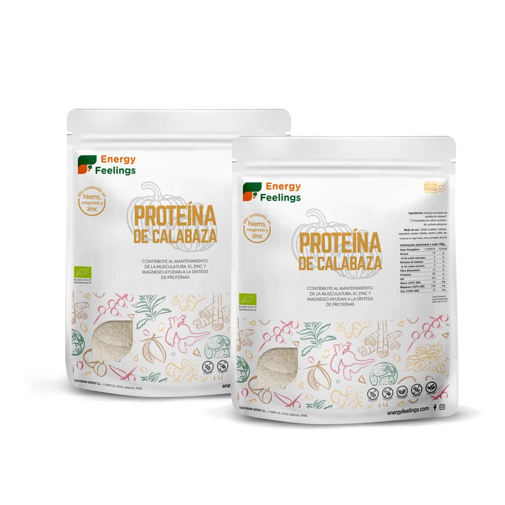 Pack 2x Energy Feelings Protéines de courge ECO 1 kg