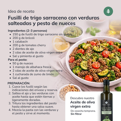 Glutenfreie Buchweizenspiralen ECO von Planeta Huerto 500 g