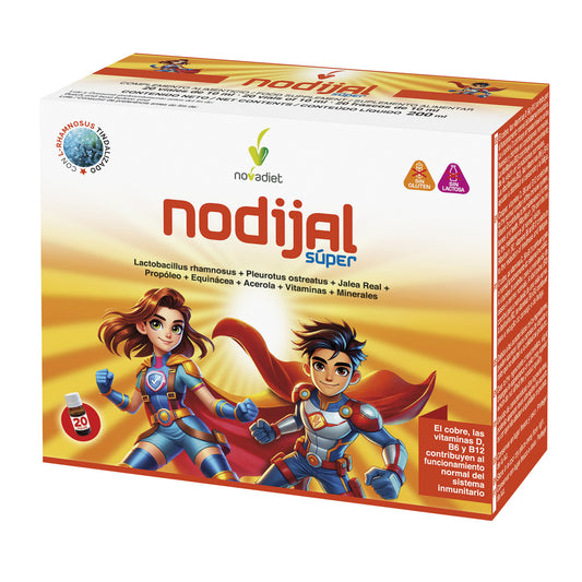 NodiJal Super Gelatina per bambini Novadiet, 20 fiale