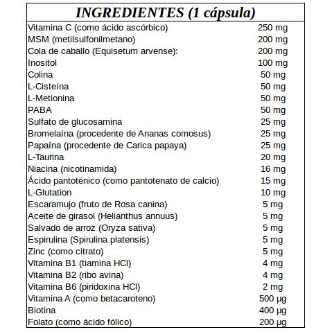 Ultra Hair Plus z MSM Nature's Plus, 60 tabletek