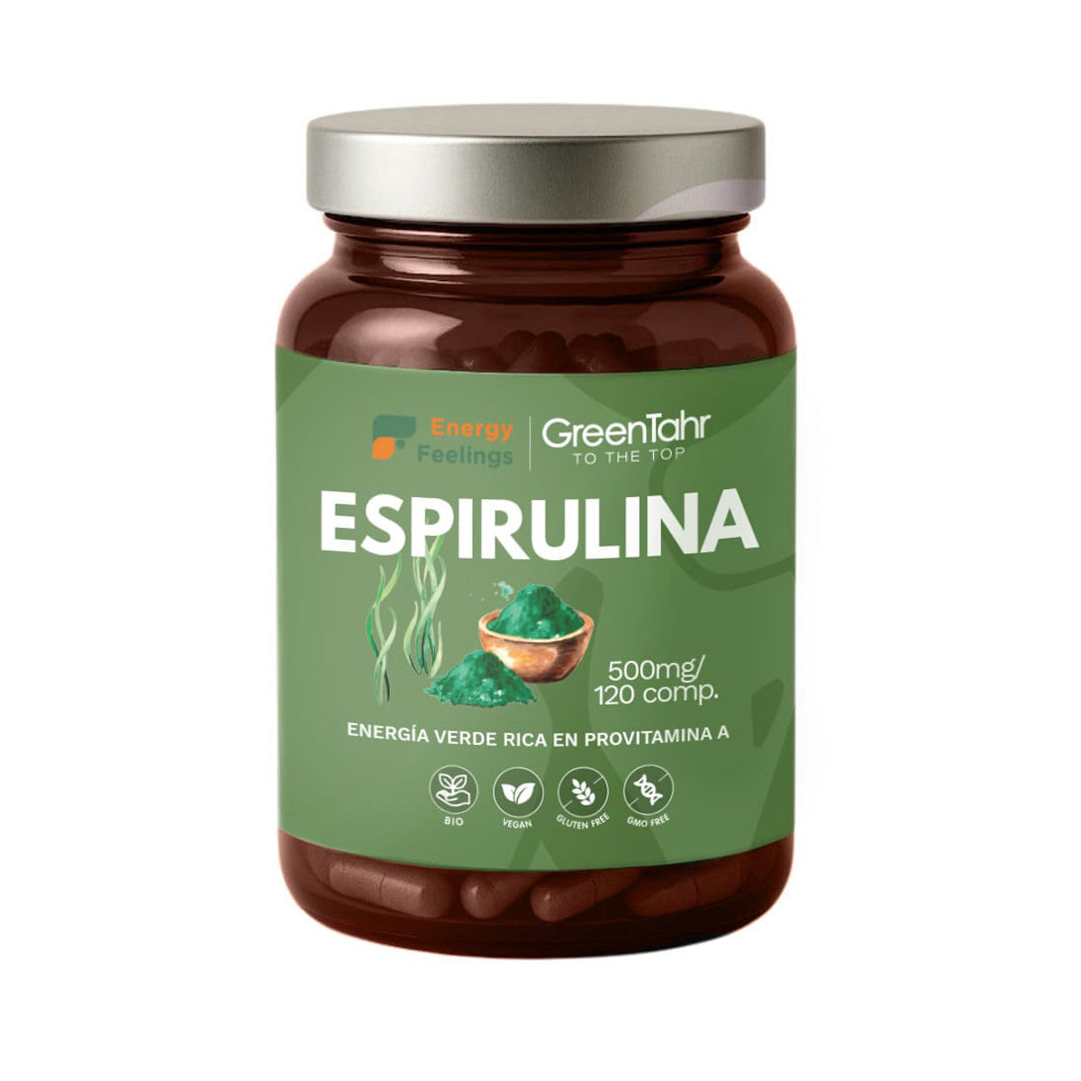 Spirulina ECO Energy Feelings 120 tabletten