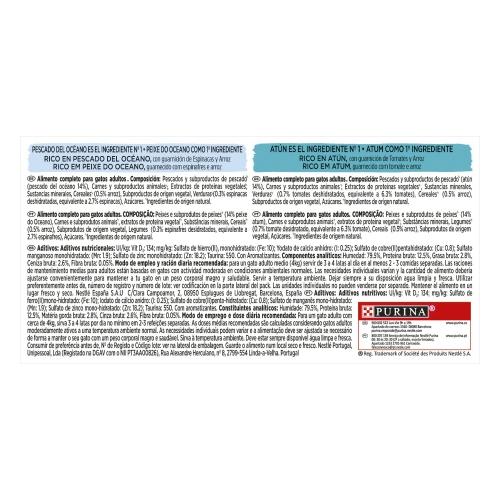 GOURMET Nature's Creations Mini filety bogate w ryby oceaniczne i tuńczyka 4 x 85 g