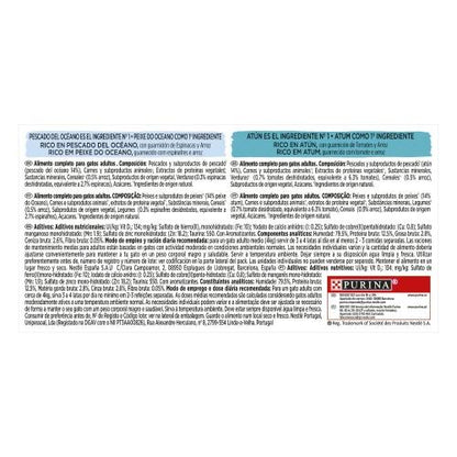 GOURMET Nature's Creations Mini filety bogate w ryby oceaniczne i tuńczyka 4 x 85 g