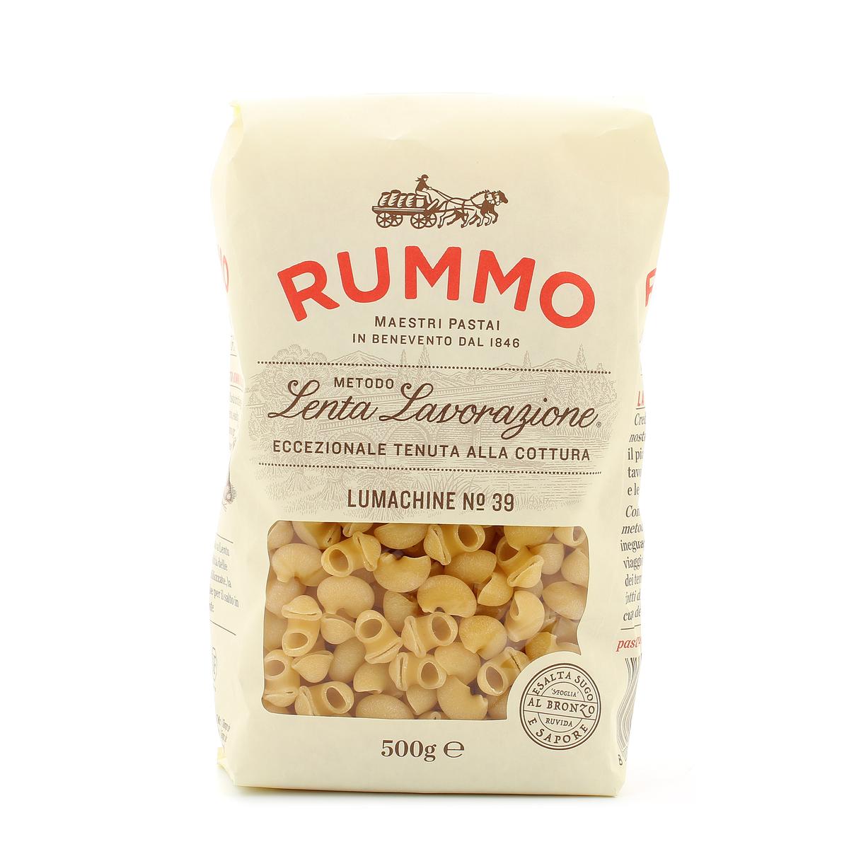 Pasta Lumachine Nº39 Rummo 500g