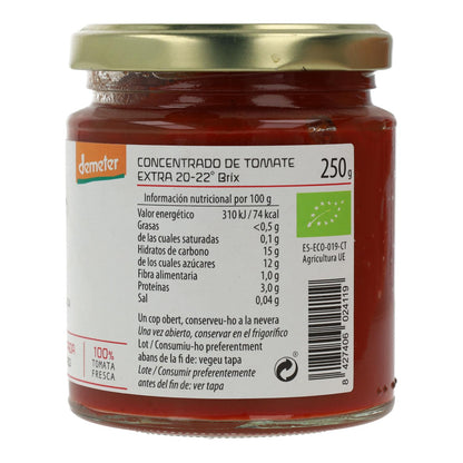 Tomatenkonzentrat ECO Cal Valls, 250 g