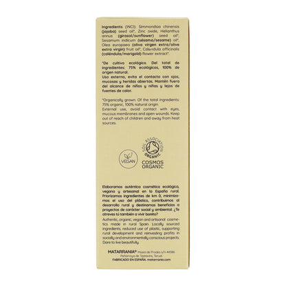 Matarrania Organic Fluid Sunscreen SPF 30, 100 ml
