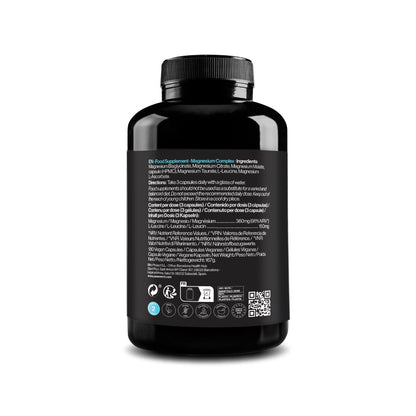 Kompleks magnezu, 5 w 1, 180 kapsułek wegańskich Zenement