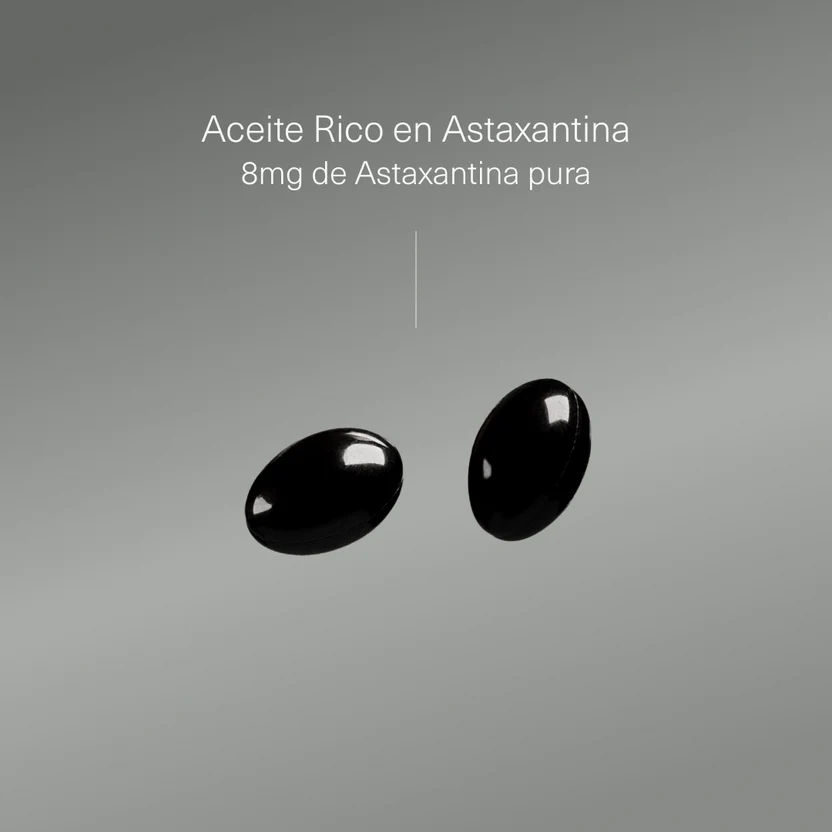 Astaxanthine naturelle pure 8 mg, 160 mg Huile riche en astaxanthine Aldous Bio 120 perles