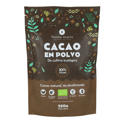Confezione 2x Cacao in polvere ECO Planeta Huerto 250 g