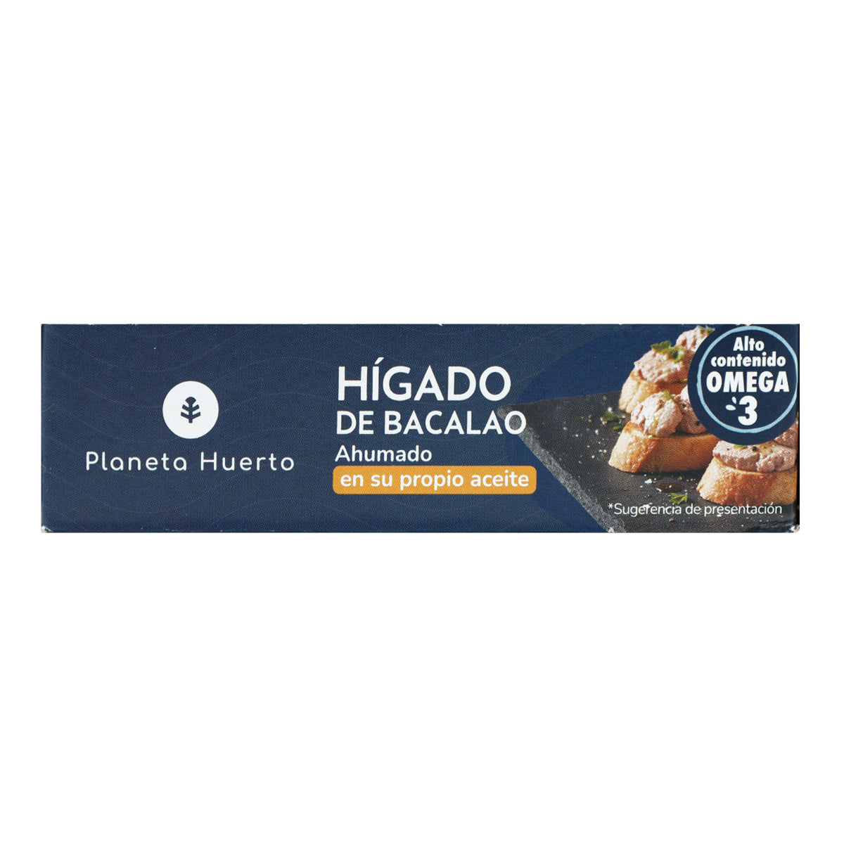 Kabeljauwlever in eigen olie Planeta Huerto 120 g