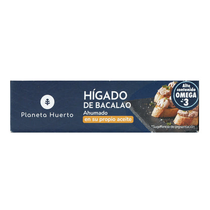 Kabeljauwlever in eigen olie Planeta Huerto 120 g