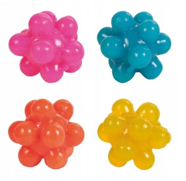 Trixie Set of 4 Rubber Balls ø3.5 cm