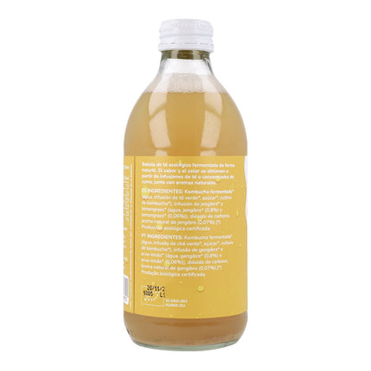 Pak 6x Kombucha ECO Gember en citroengras Planeta Huerto 330 ml