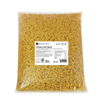 Fussilli van tarwe ECO Planeta Huerto 5 kg