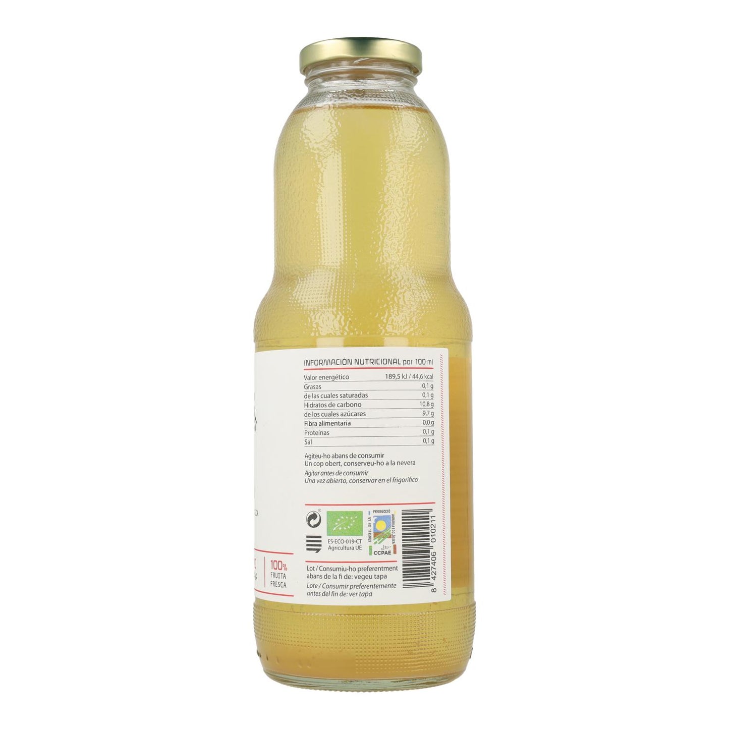 Ökologischer Apfelsaft Cal Valls 1 l